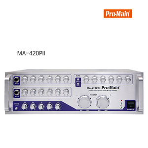 PROMAIN 프로메인 MA-420PII 2채널 400W FBX 스테레오 믹싱 노래방앰프