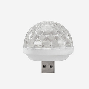 LED  휴대용 USB 미러볼 / 블루투스 마이크/노래방/파티