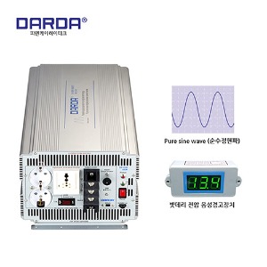 DARDA(다르다) 정현파 12V차량용인버터 DK1260 6KW