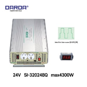 DARDA(다르다) 유사계단파 24V차량용인버터 SI-32024BQ 4300W