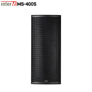 인터엠 INTERM MS-400S 컴팩트 패시브서브우퍼 듀얼10인치