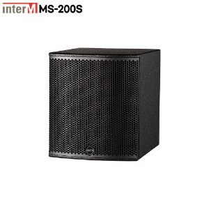 인터엠 INTERM MS-200S 컴팩트 패시브서브우퍼 10인치