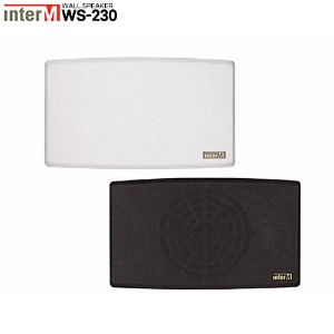 인터엠 INTERM WS-230 벽부형스피커 색상선택 블랙,아이보리 KS인증 6.5인치 2Way
