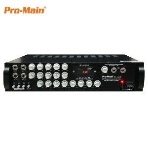 PROMAIN(프로메인) MA-408MB 4채널 앰프 400W USB SD카드 FM라디오